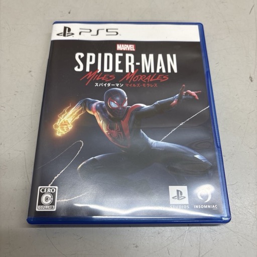 PS5 プレーステーション5 Marvel Spider-Man スパイダーマン Miles Morales ソフト